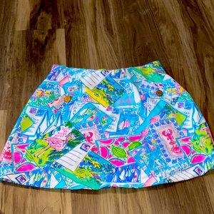 Lilly Pulitzer Florida print skirt